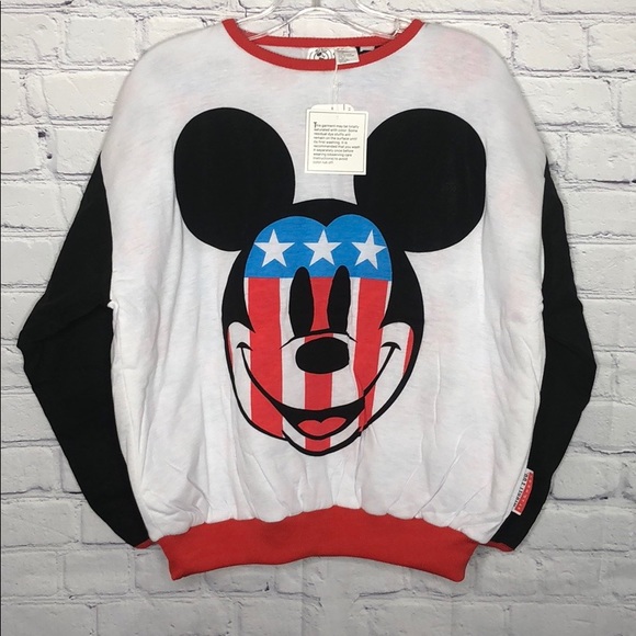 Disney Other - VTG 1980 MICKEY MICKEY PUFFY REVERSIBLE SWEATSHIRT